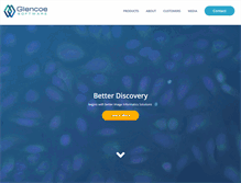 Tablet Screenshot of glencoesoftware.com